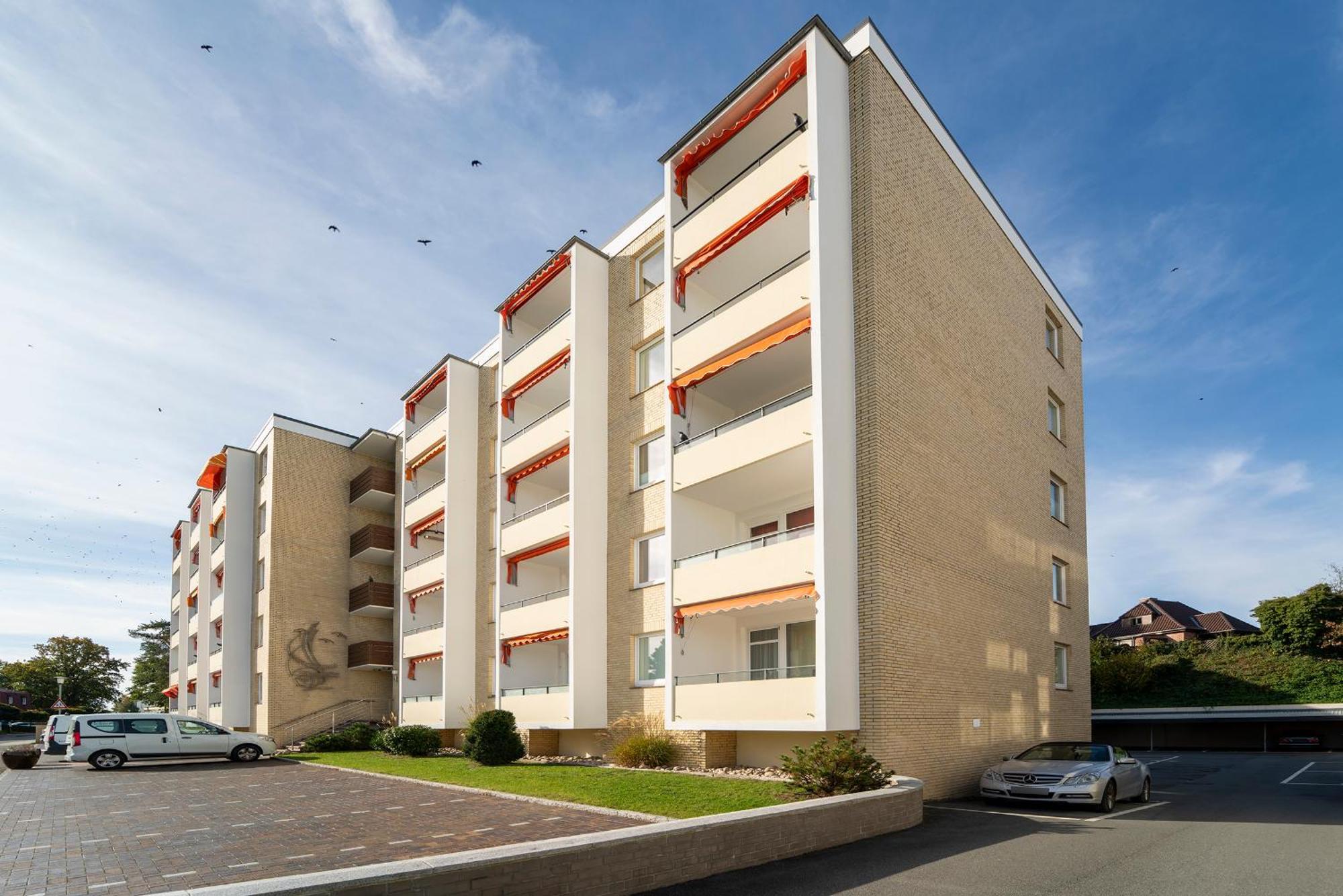 Ferienwohnung StrandKoje-OstseeBlick im Strandschloss Grömitz Exterior foto