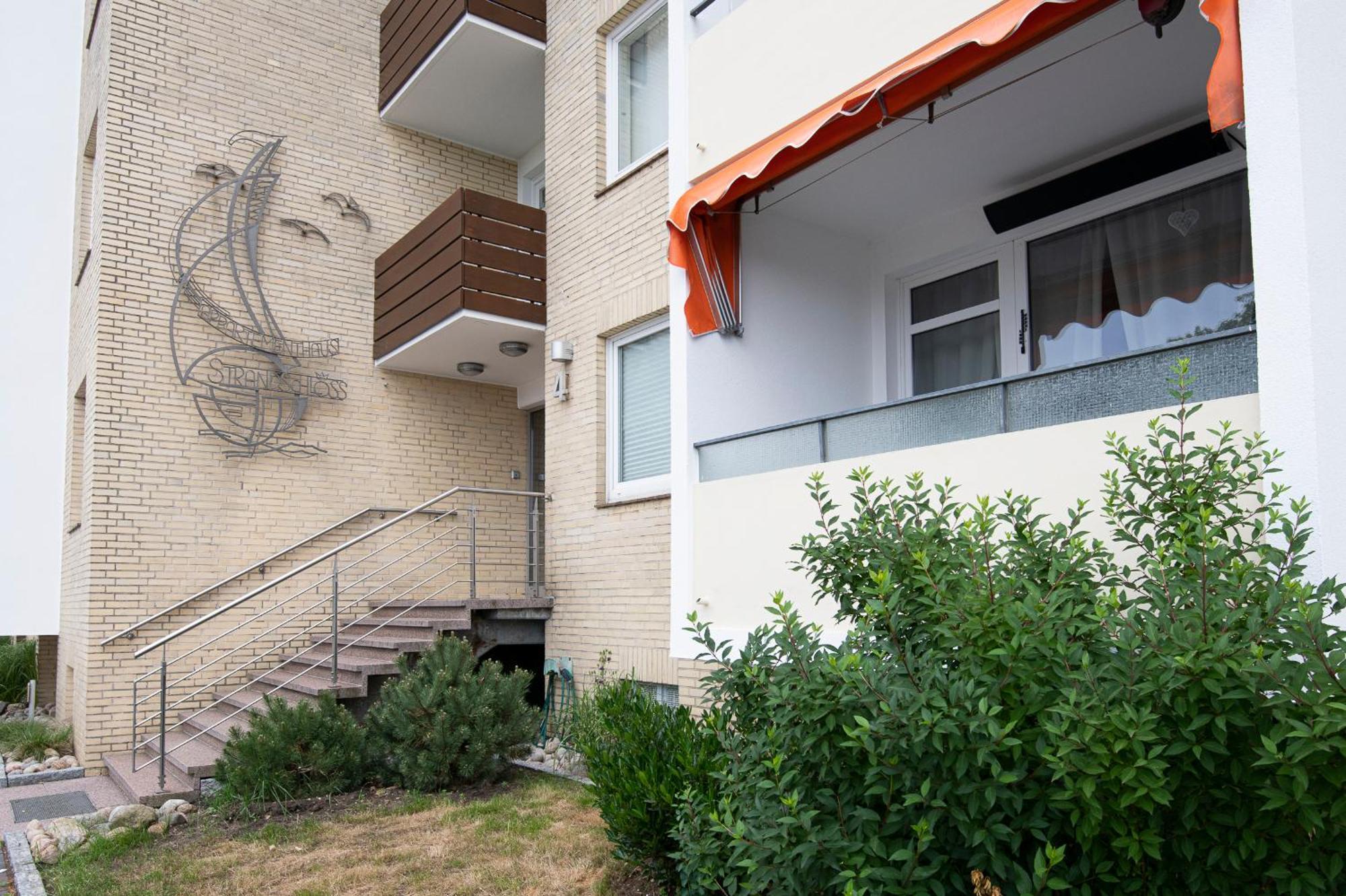 Ferienwohnung StrandKoje-OstseeBlick im Strandschloss Grömitz Exterior foto